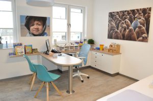 Sprechzimmer Kinderarztpraxis