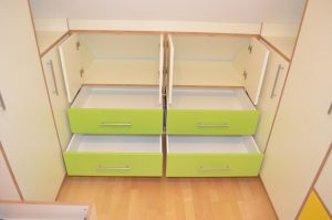 Schubladen mit Vollauszug