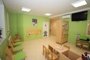 Wartezimmer Kinderarztpraxis