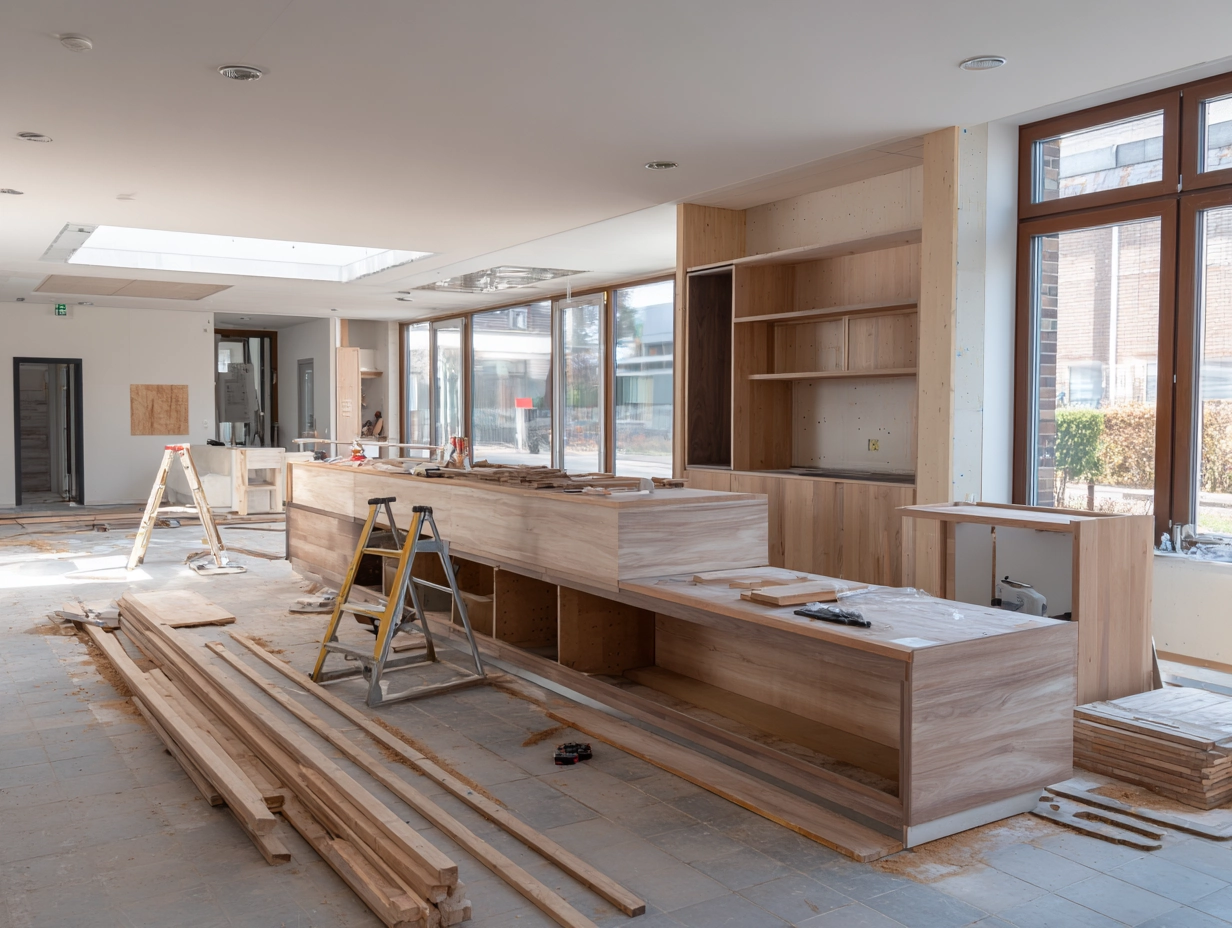 Bild: Innenausbau Arztpraxis